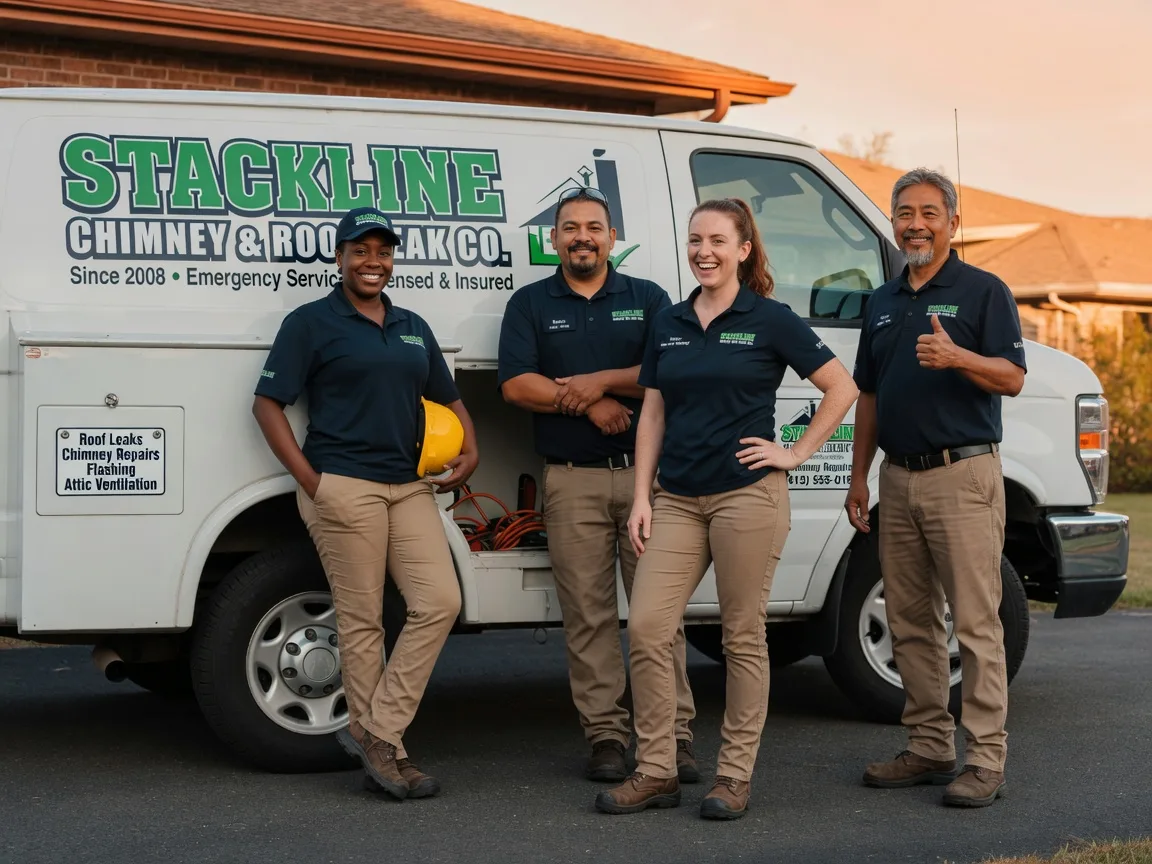 Chimney flashing repair company in Nebo, WV